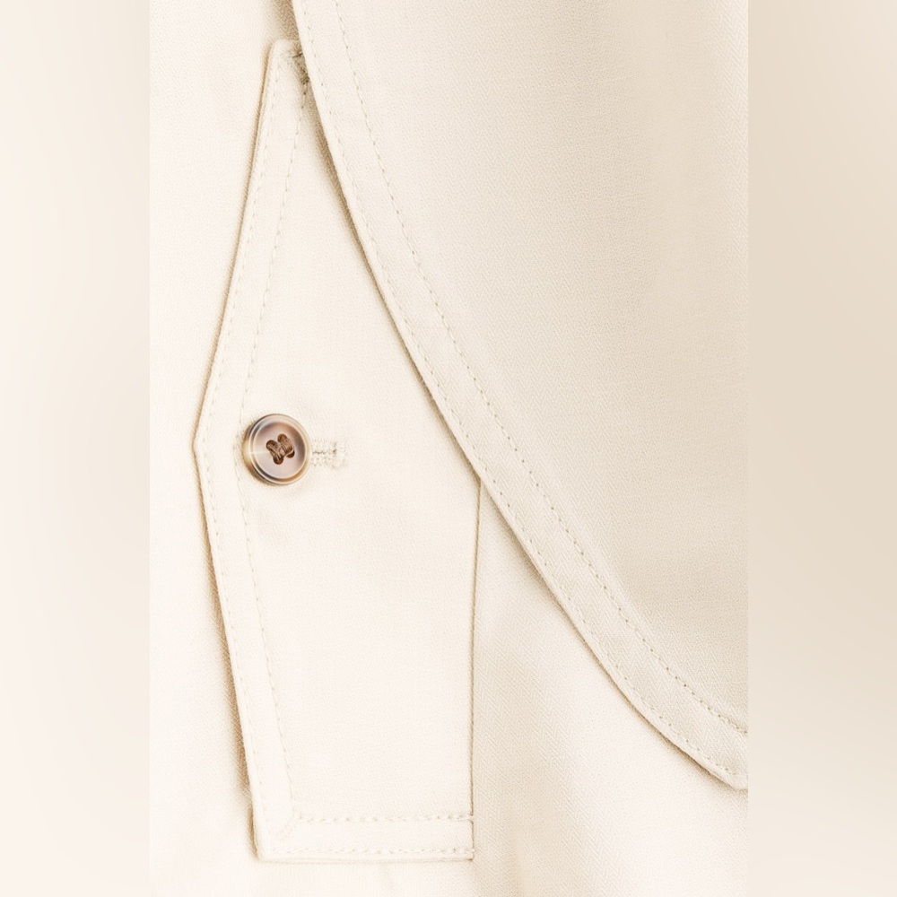 NWT H&M Linen Blend Jacket With Scarf - Picture 6 of 11